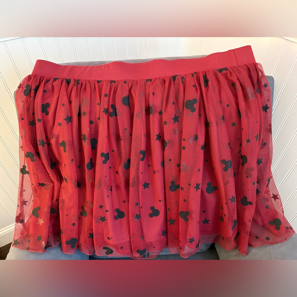 NWT Torrid Disney Mickey Polka Dot Mini Tulle Skater Skirt - Picture 6 of 13